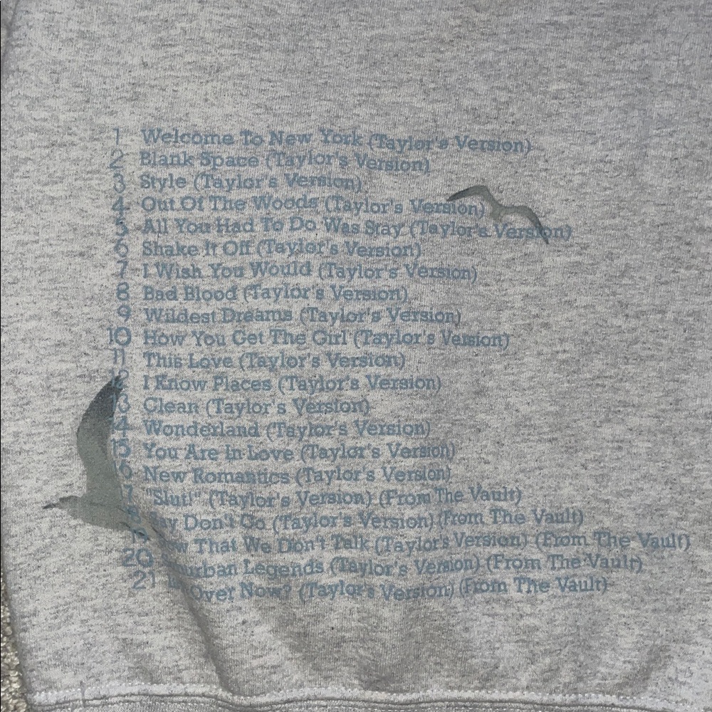 Taylor Swift 1989 sweatshirt - Picture 3 of 4